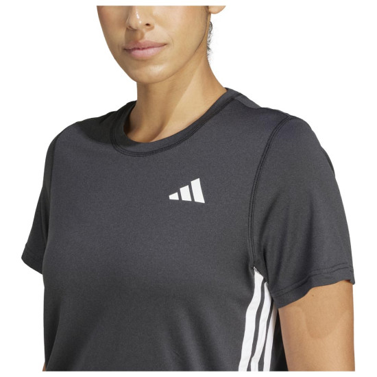 Adidas Γυναικεία κοντομάνικη μπλούζα Train-Essentials 3-Stripes Workout Tee